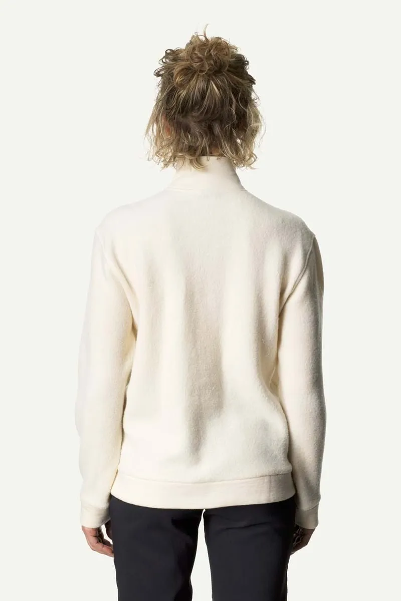 Houdini - W's Alto Half Zip - Sugar Snow