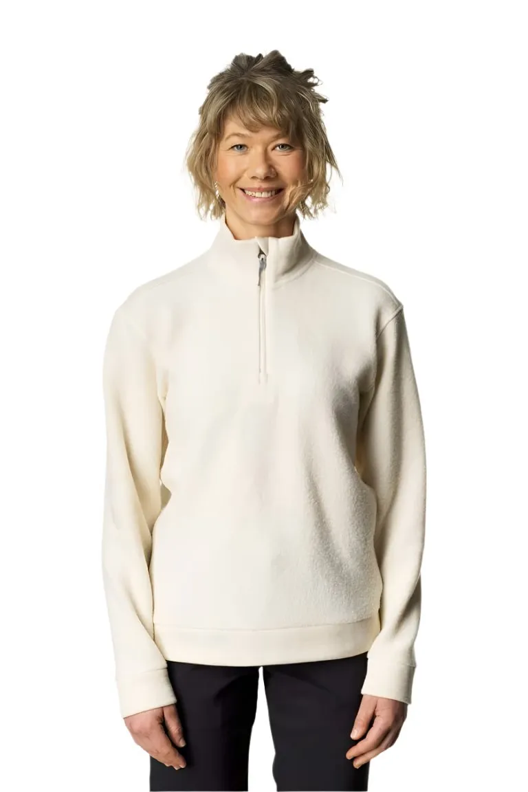 Houdini - W's Alto Half Zip - Sugar Snow