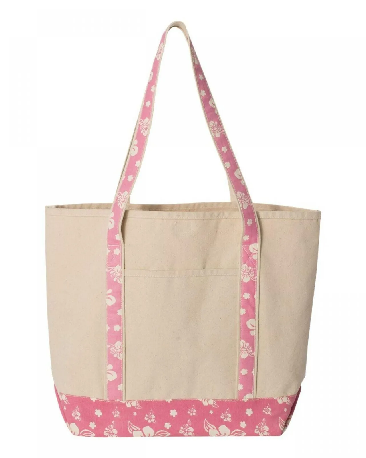 Hyp Sportswear Cotton Beach Tote Bag With Print Handles