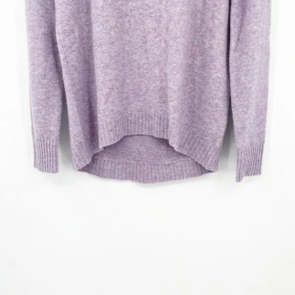 J. Crew Womens Super Soft Cozy Yarn Wool Alpaca Knit Turtleneck Sweater Size XS