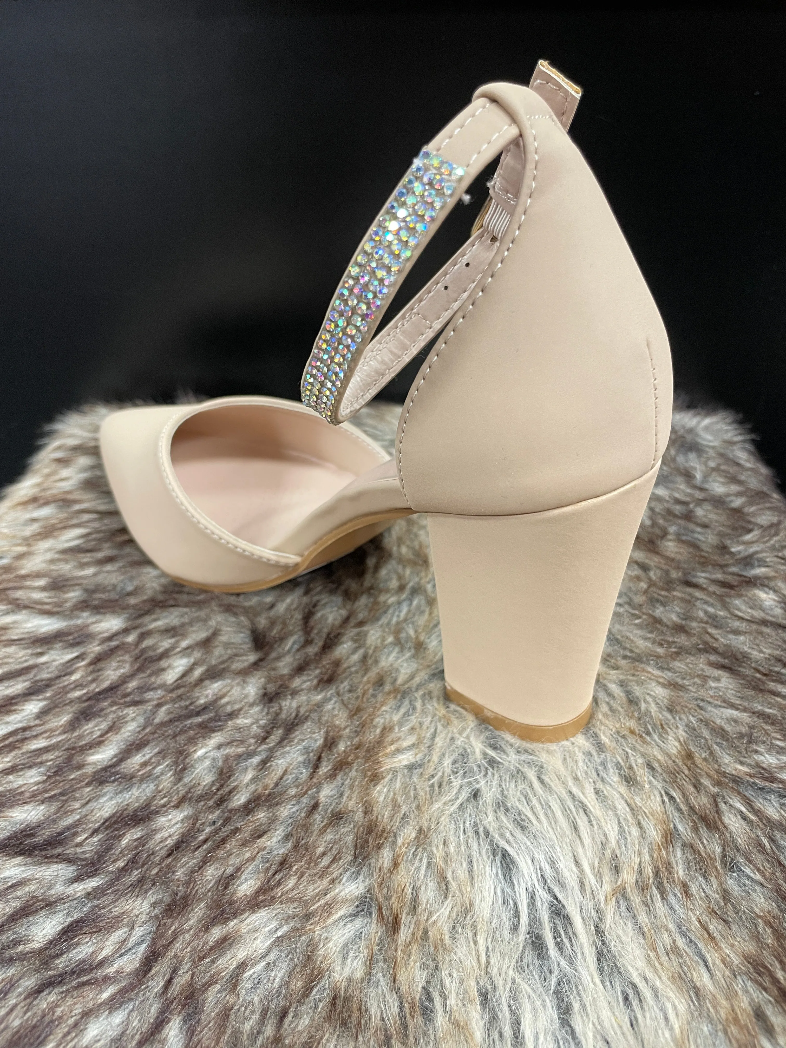 Joselin Nude Matte Heels