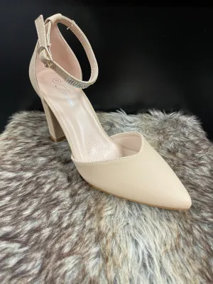 Joselin Nude Matte Heels