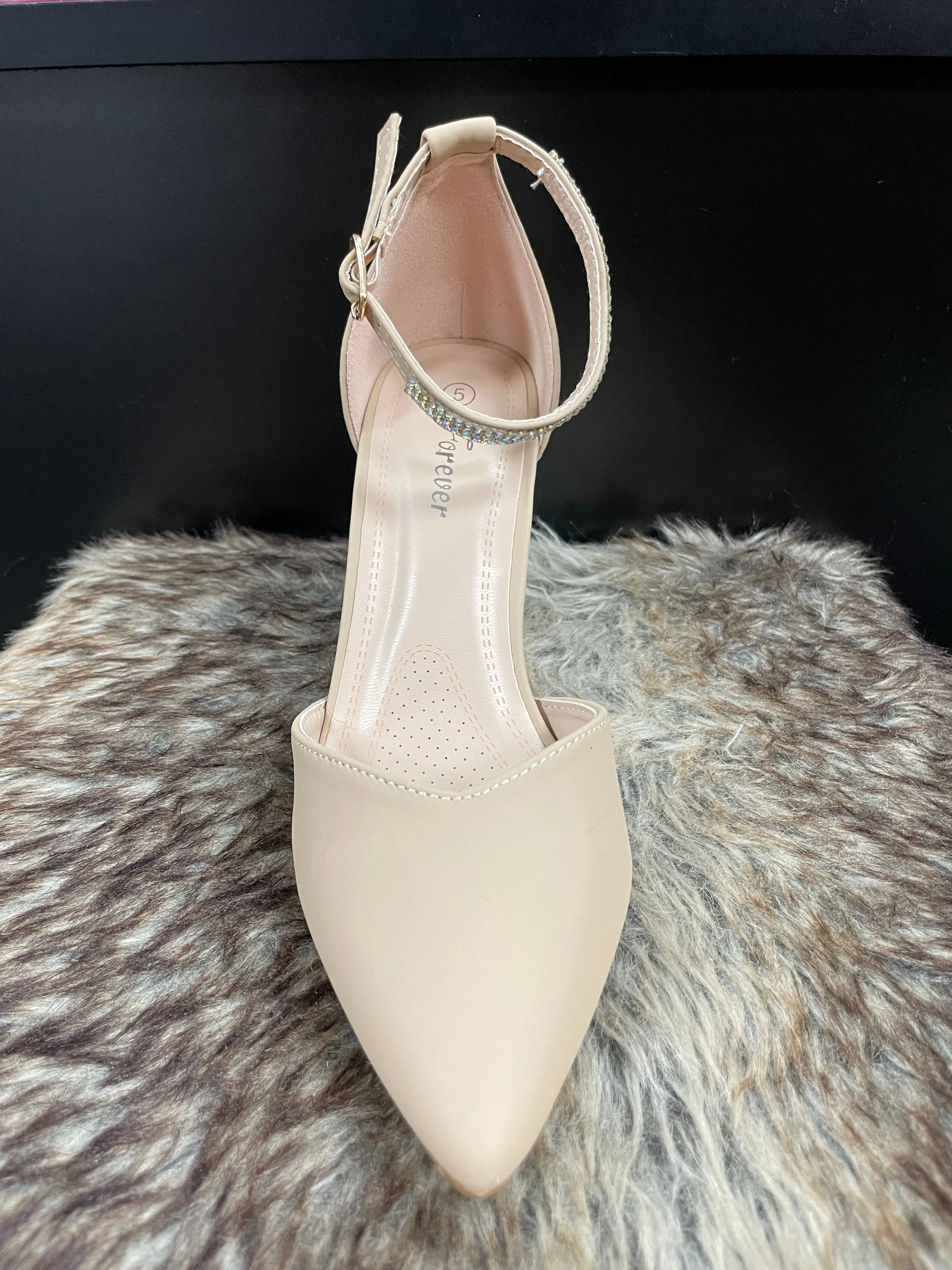 Joselin Nude Matte Heels