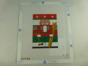 Julia's Needleworks CNT83 Skier Santa