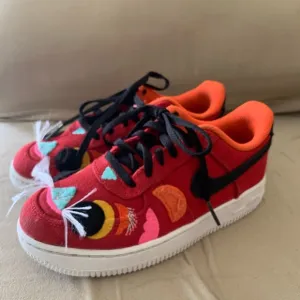 Kids NIKE Force One LV8 “Year of the Tiger” lucky carp fish athletic shoes 13