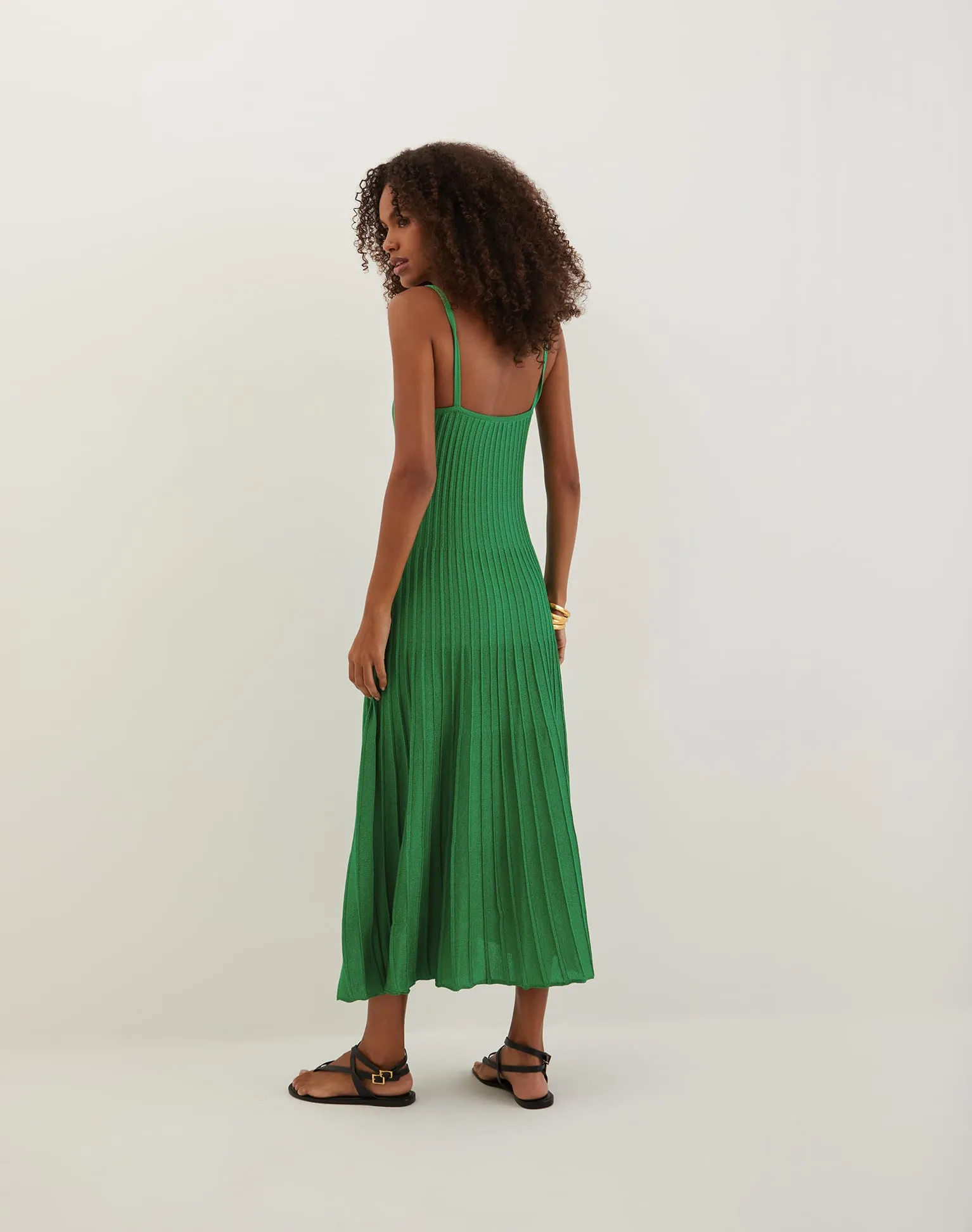 Knit Bruna Long Dress - Meadow