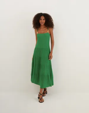 Knit Bruna Long Dress - Meadow