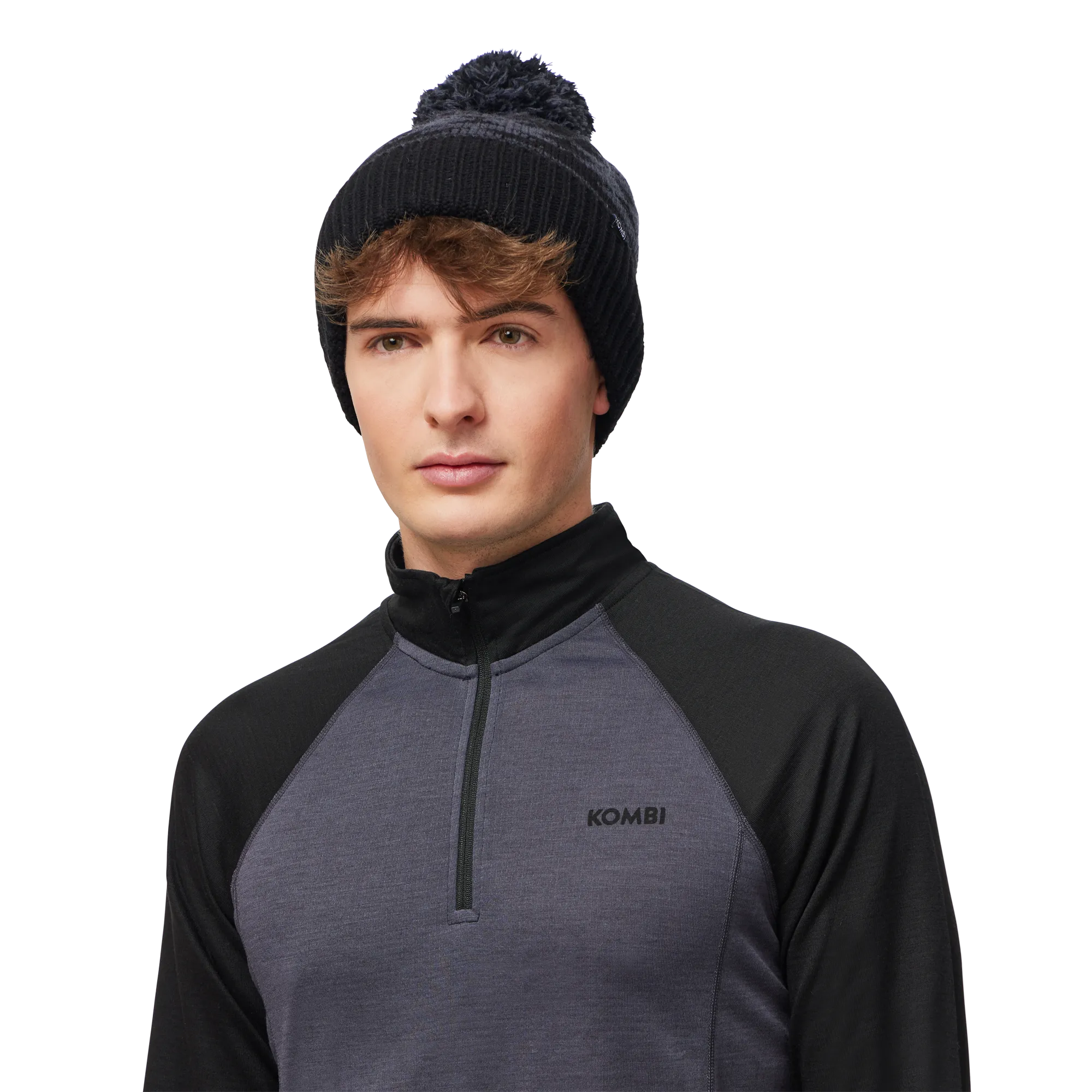 Knitty Wool Blend Pom Pom Toque - Unisex