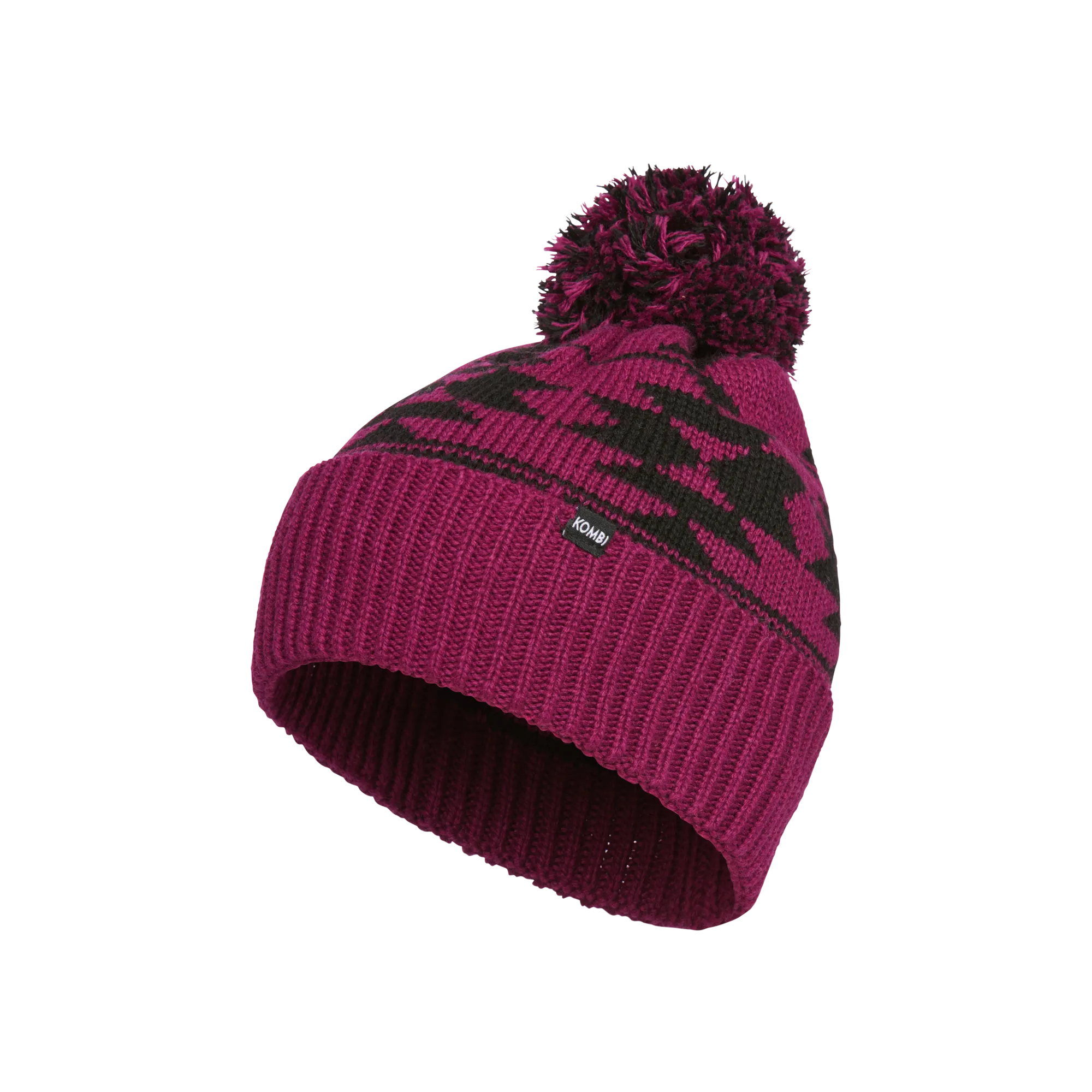 Knitty Wool Blend Pom Pom Toque - Unisex