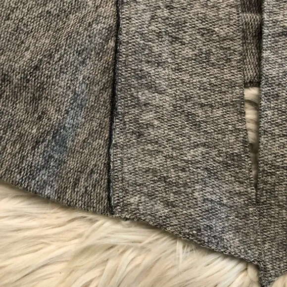 KUHL Nova Wool Blend Marbled Open Front Drape Wrap Knit Cardigan Sweater size M