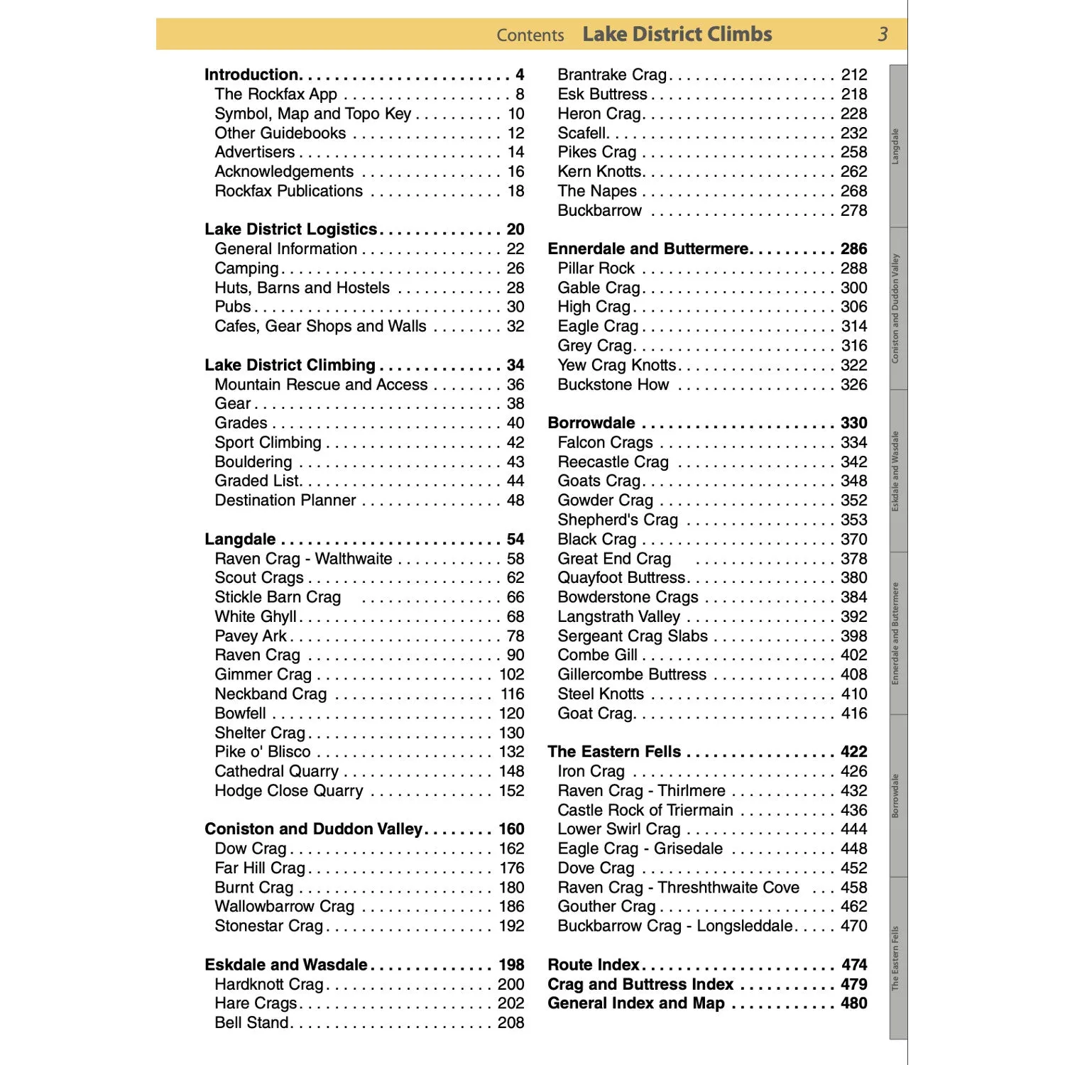 Lake District Climbs (RockFax)