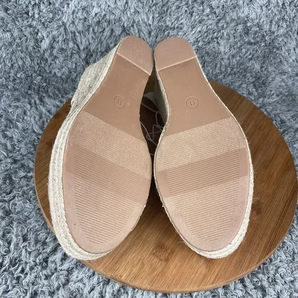 Lane Bryant Wedge Slip On Heels Women's Size 11 W
