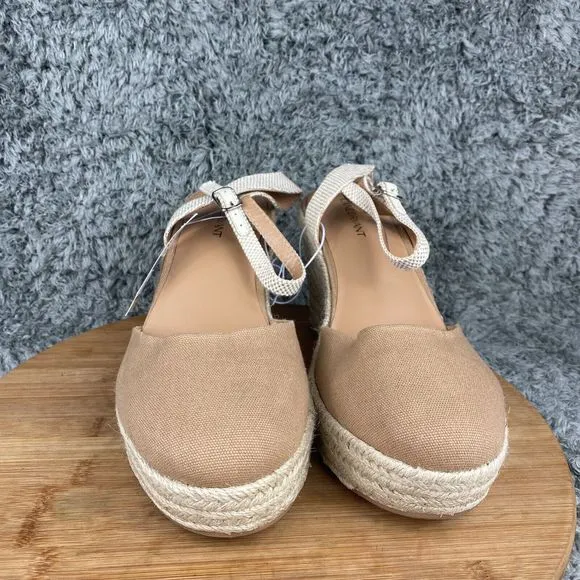 Lane Bryant Wedge Slip On Heels Women's Size 11 W