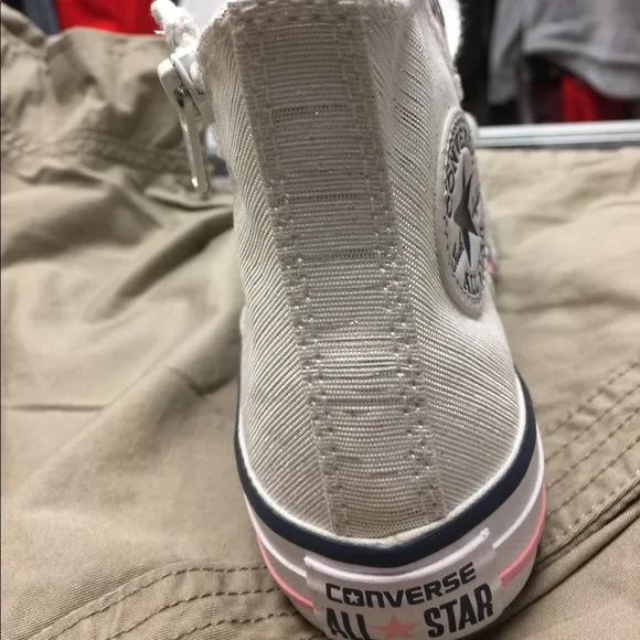 Last one! Authentic White converse all star chuck Taylor