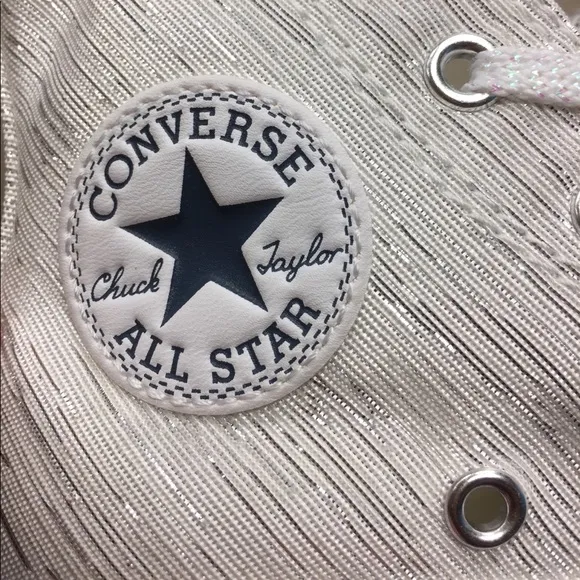Last one! Authentic White converse all star chuck Taylor