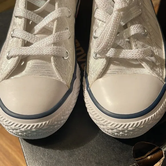 Last one! Authentic White converse all star chuck Taylor