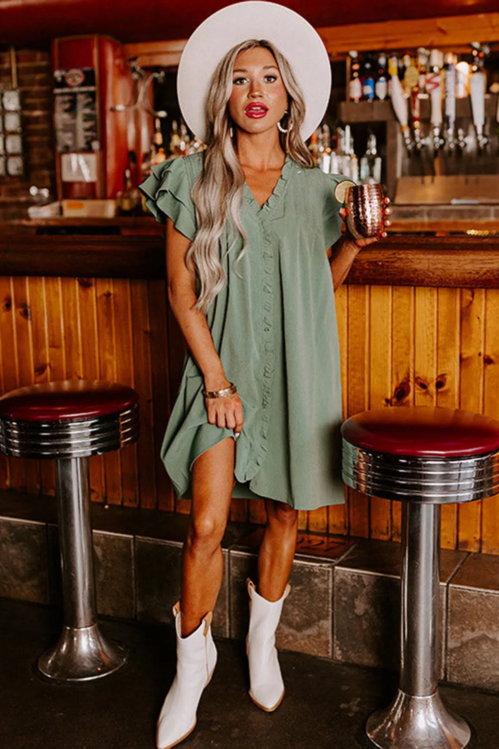 Lets go Girls Shift Dress
