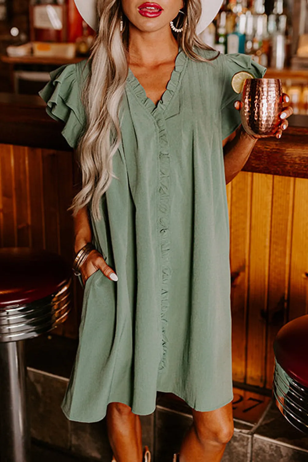Lets go Girls Shift Dress