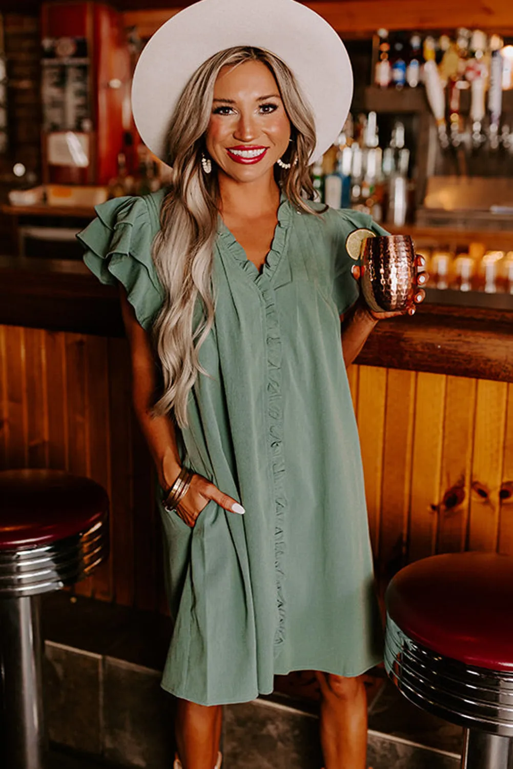 Lets go Girls Shift Dress