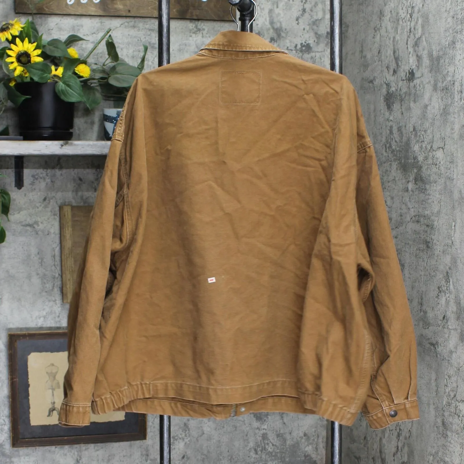 Levi's Mens The Rancher Trucker Jacket Toffee Brown 2XL