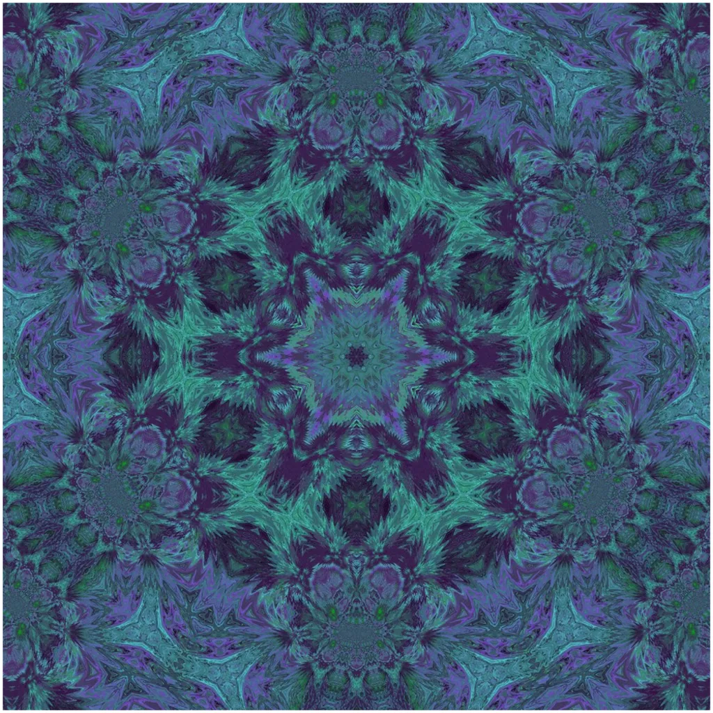 Light Green & Purple Canvas Posters