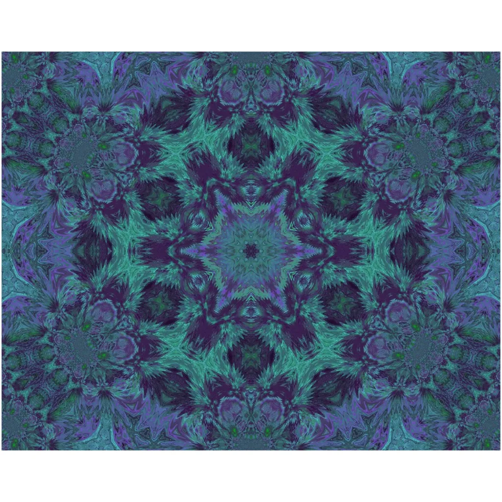 Light Green & Purple Canvas Posters