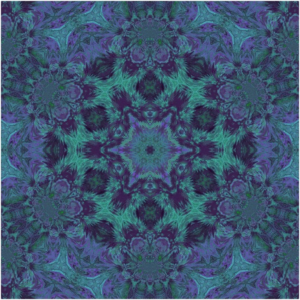 Light Green & Purple Canvas Posters
