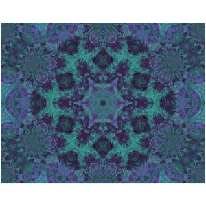 Light Green & Purple Canvas Posters