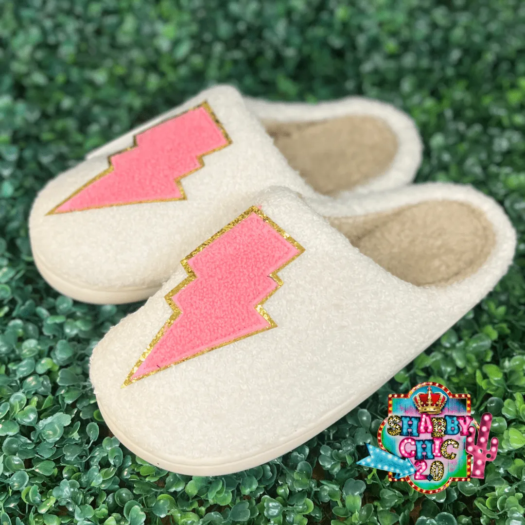 Lightning Bolt Slippers