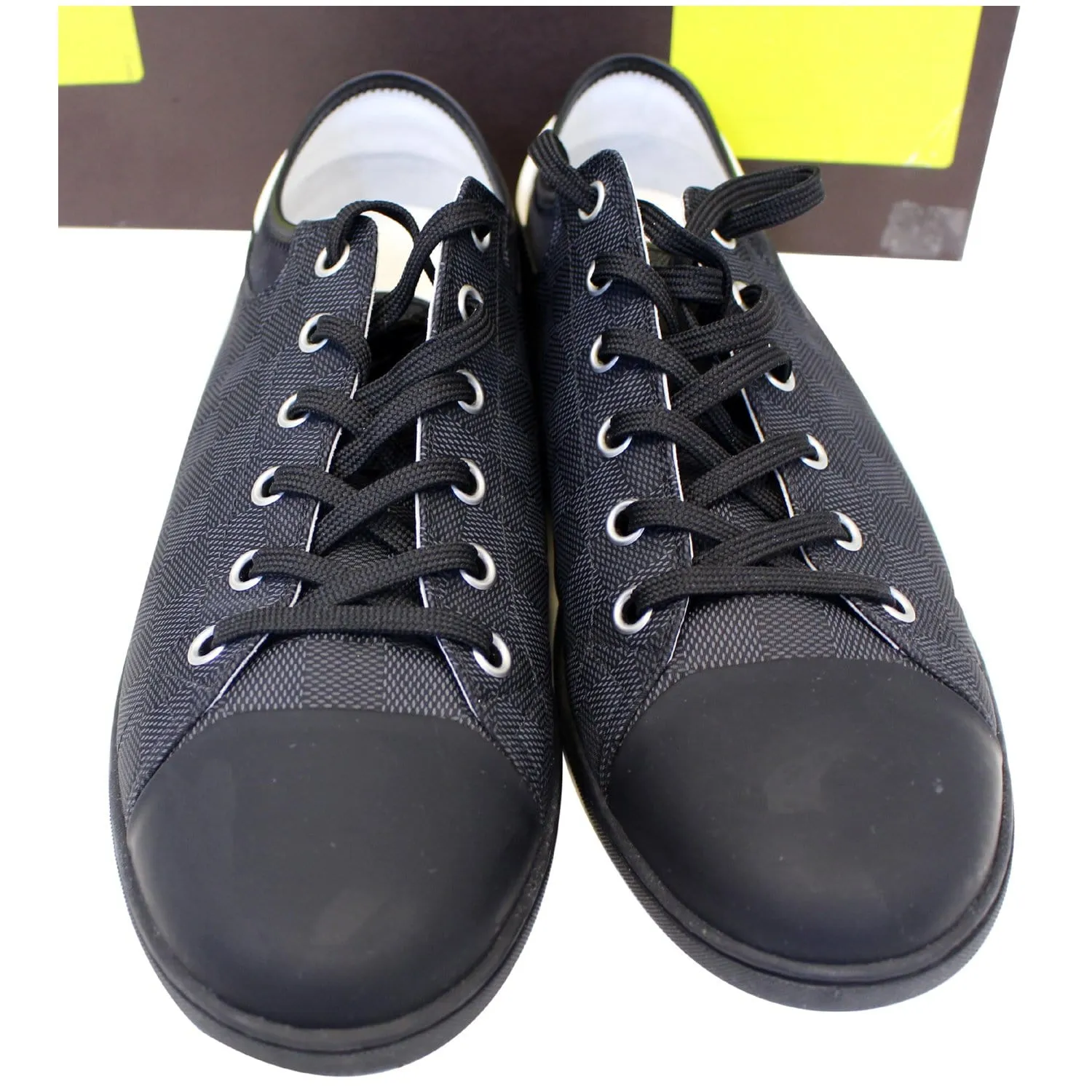LOUIS VUITTON Baseball Low Cut Sneakers Black US 13