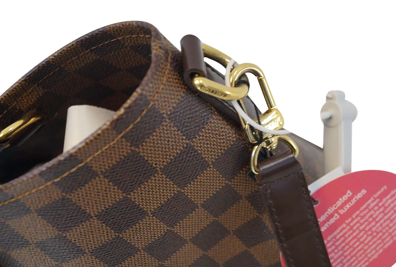 LOUIS VUITTON Damier Ebene Cabas Rosebery Handbag - Final Call