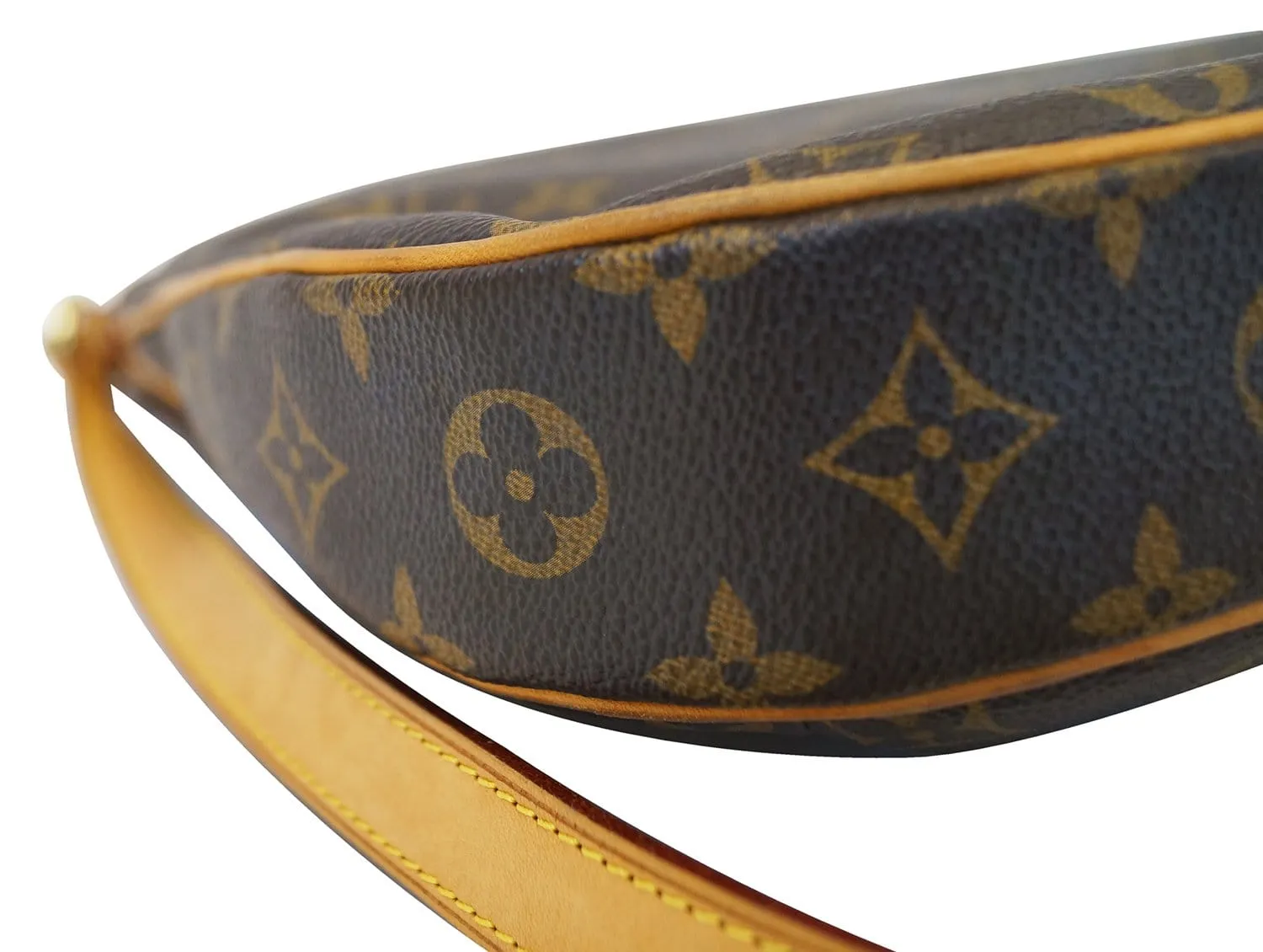 LOUIS VUITTON Monogram Brown Odeon MM Shoulder Bag