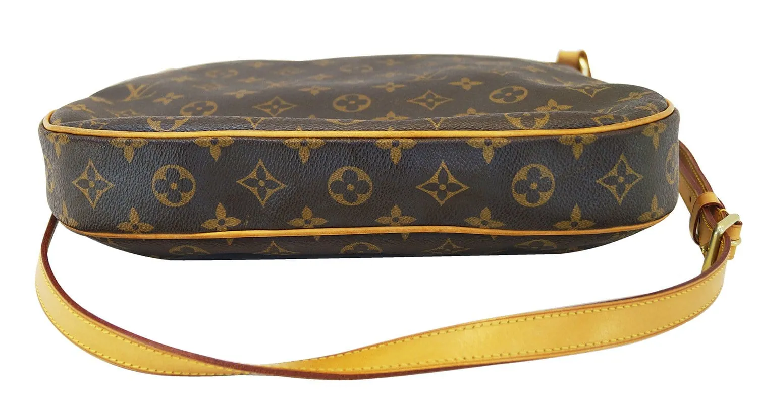 LOUIS VUITTON Monogram Brown Odeon MM Shoulder Bag