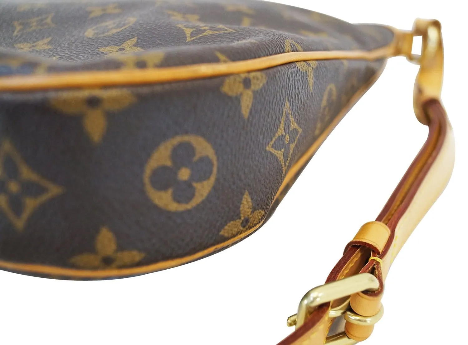 LOUIS VUITTON Monogram Brown Odeon MM Shoulder Bag