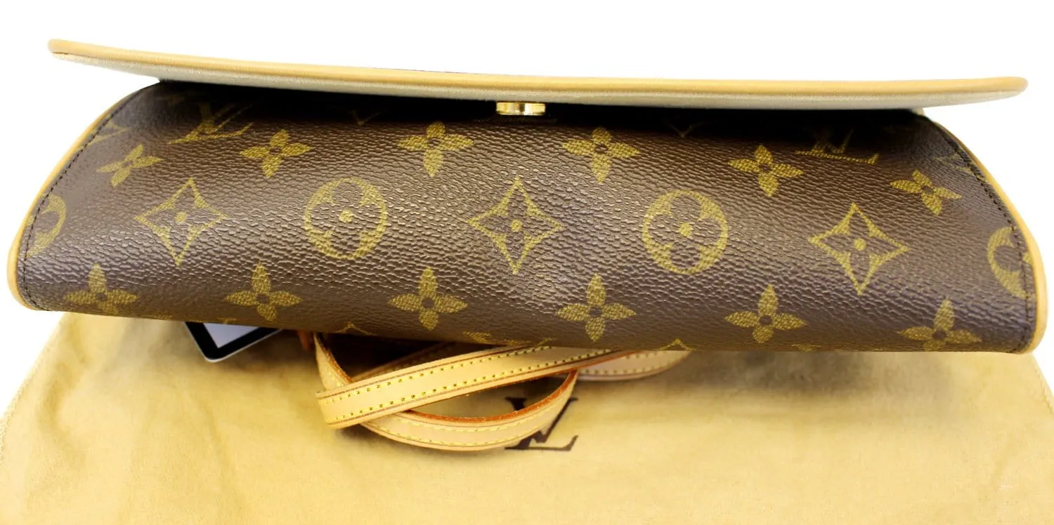 LOUIS VUITTON Monogram Canvas Pochette Twin GM Shoulder Crossbody Bag