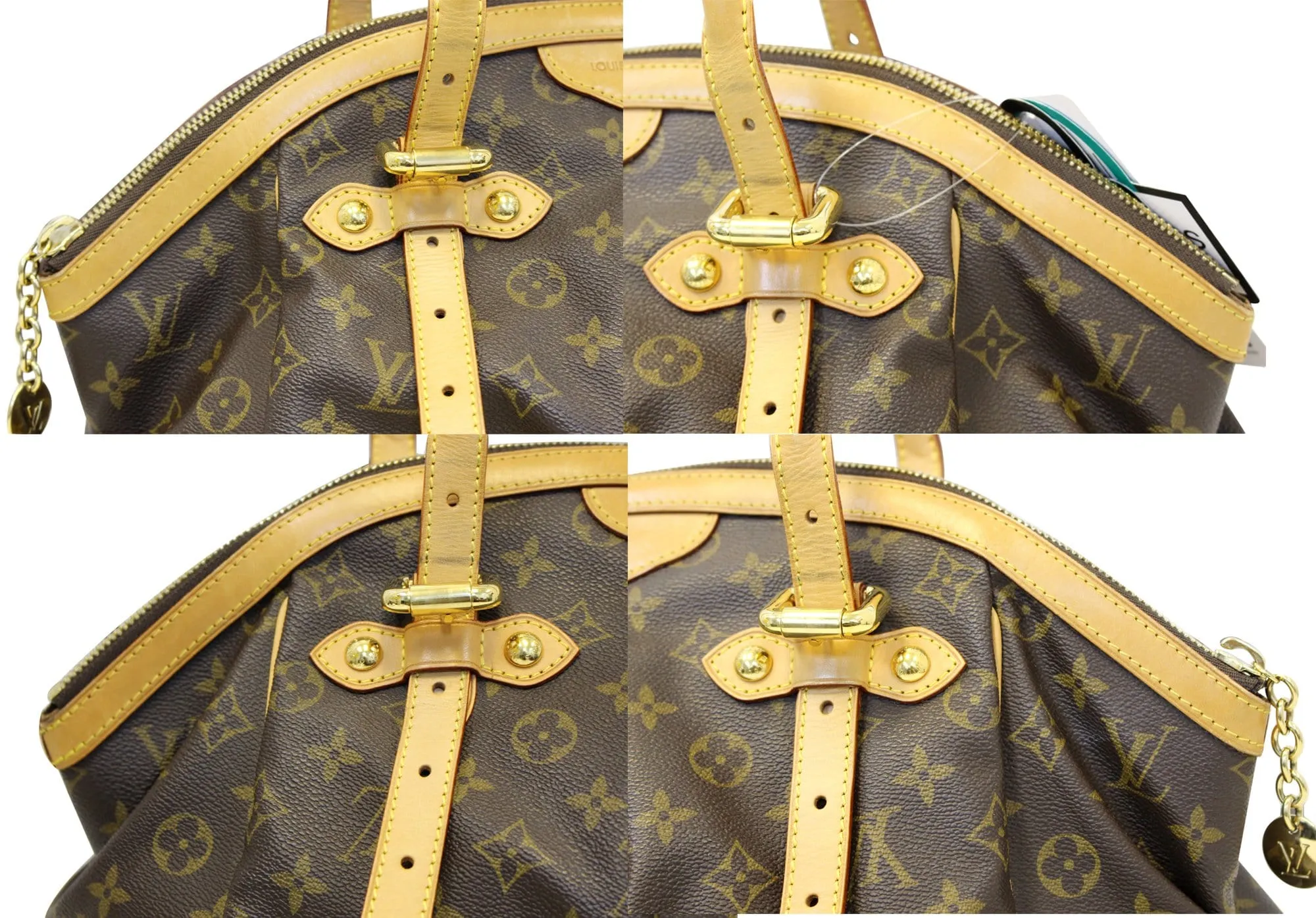 LOUIS VUITTON Monogram Canvas Tivoli GM Brown Shoulder Bag