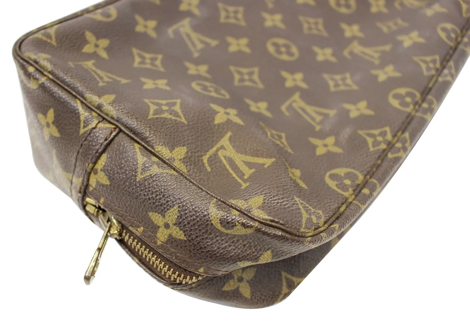 LOUIS VUITTON Monogram Canvas Trousse Toilette 28 Clutch
