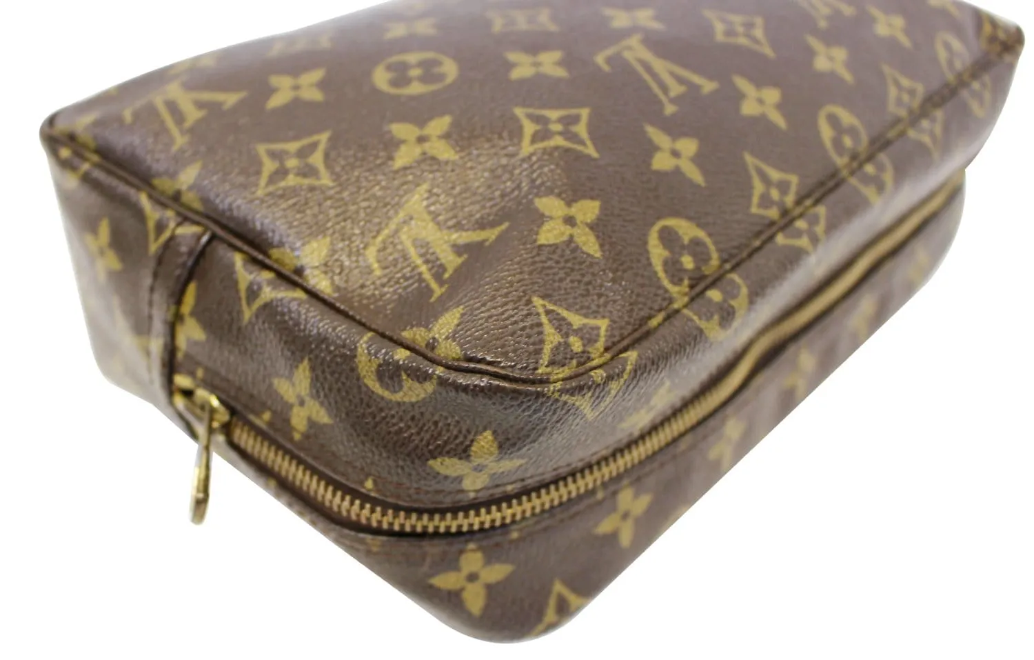 LOUIS VUITTON Monogram Canvas Trousse Toilette 28 Clutch