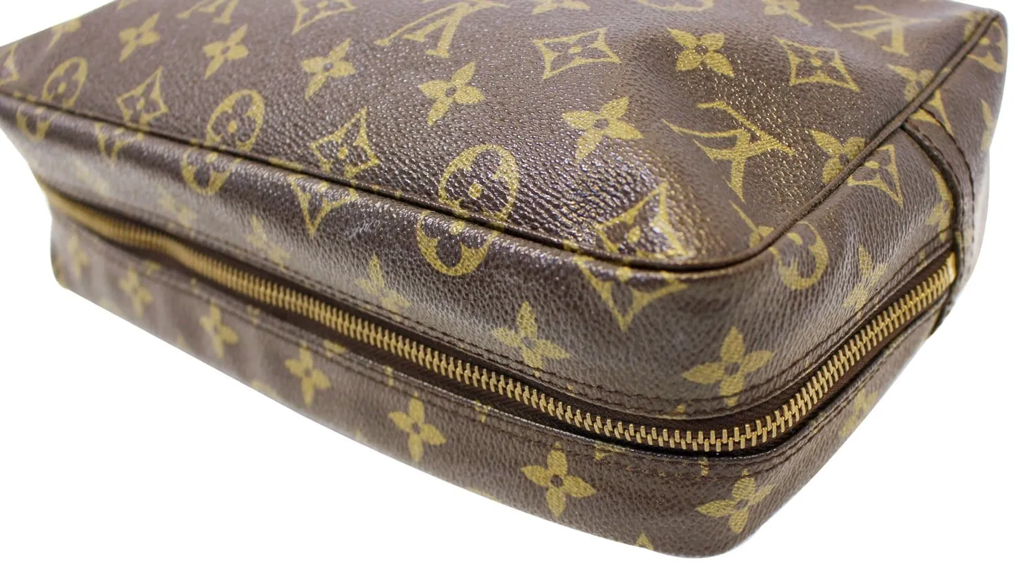 LOUIS VUITTON Monogram Canvas Trousse Toilette 28 Clutch