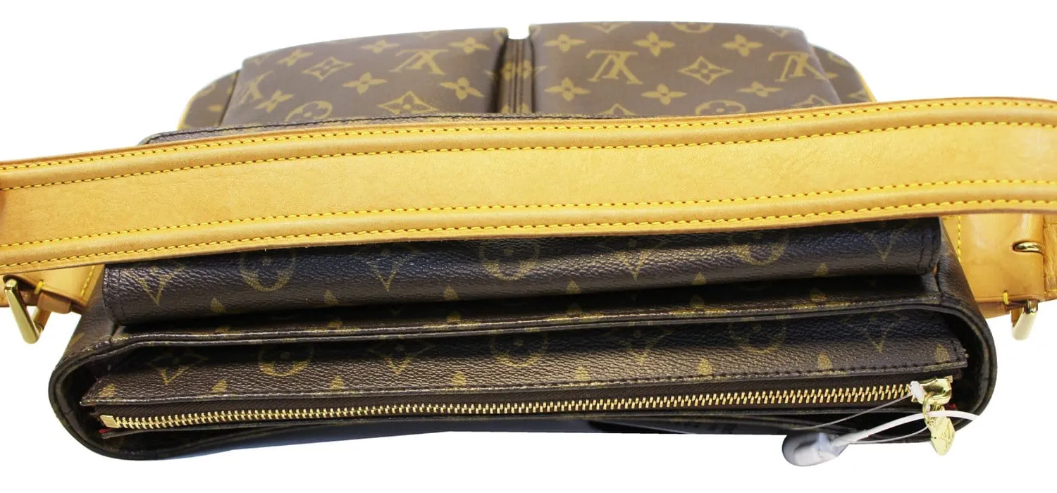 LOUIS VUITTON Monogram Canvas Viva Cite GM Shoulder Bag