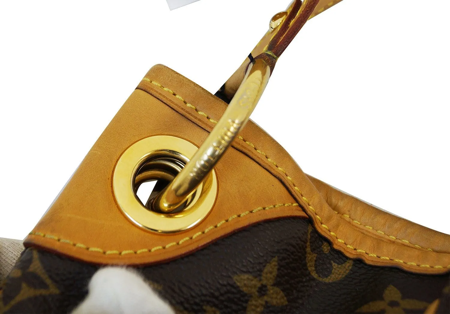 Louis Vuitton Monogram Galliera PM Brown Shoulder Handbag