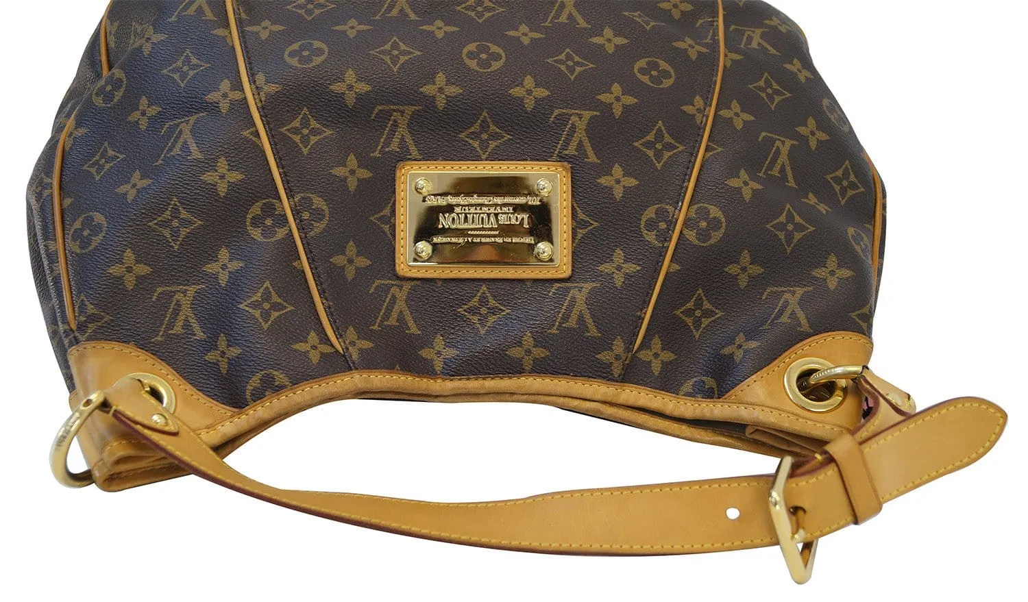 Louis Vuitton Monogram Galliera PM Brown Shoulder Handbag