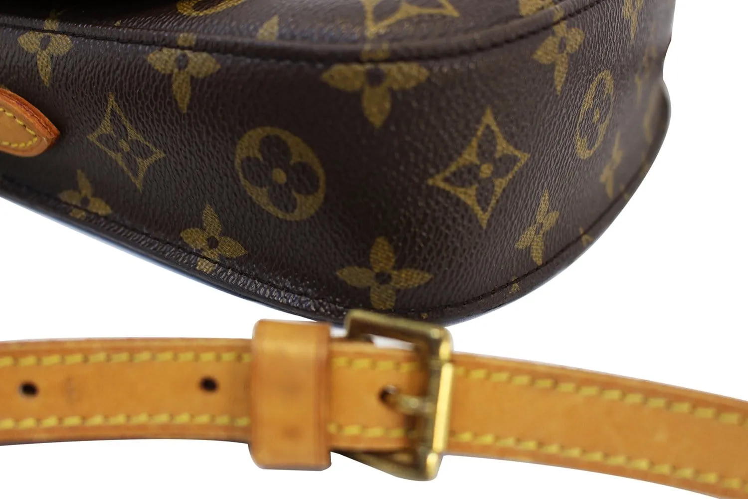 LOUIS VUITTON Monogram Saint Cloud MM Shoulder Bag
