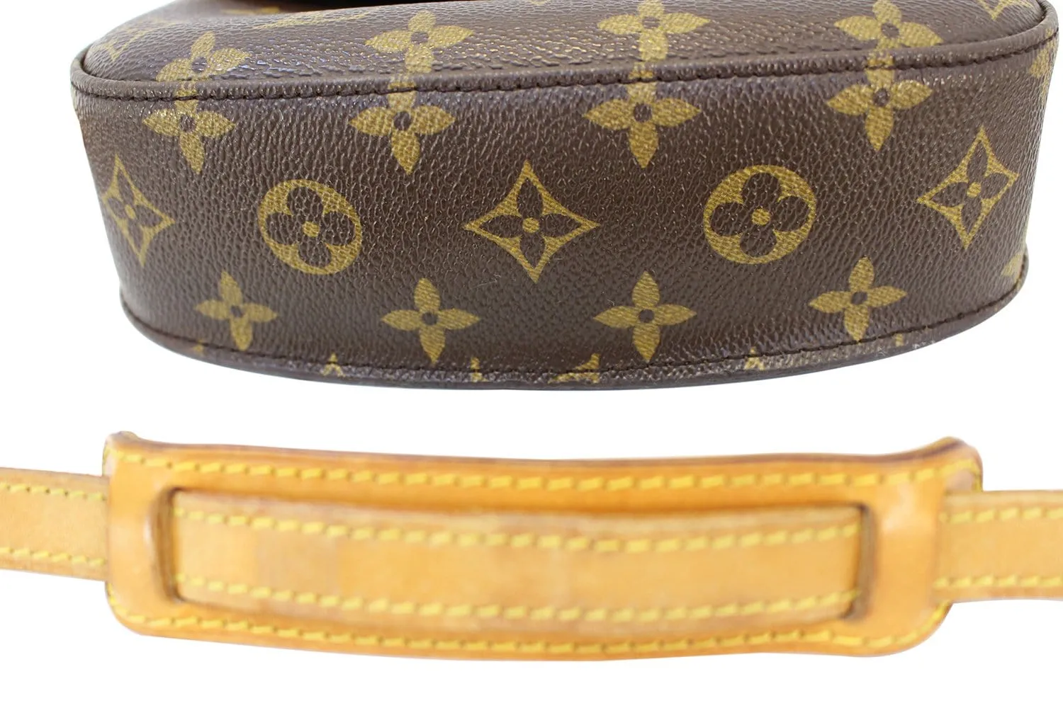 LOUIS VUITTON Monogram Saint Cloud MM Shoulder Bag