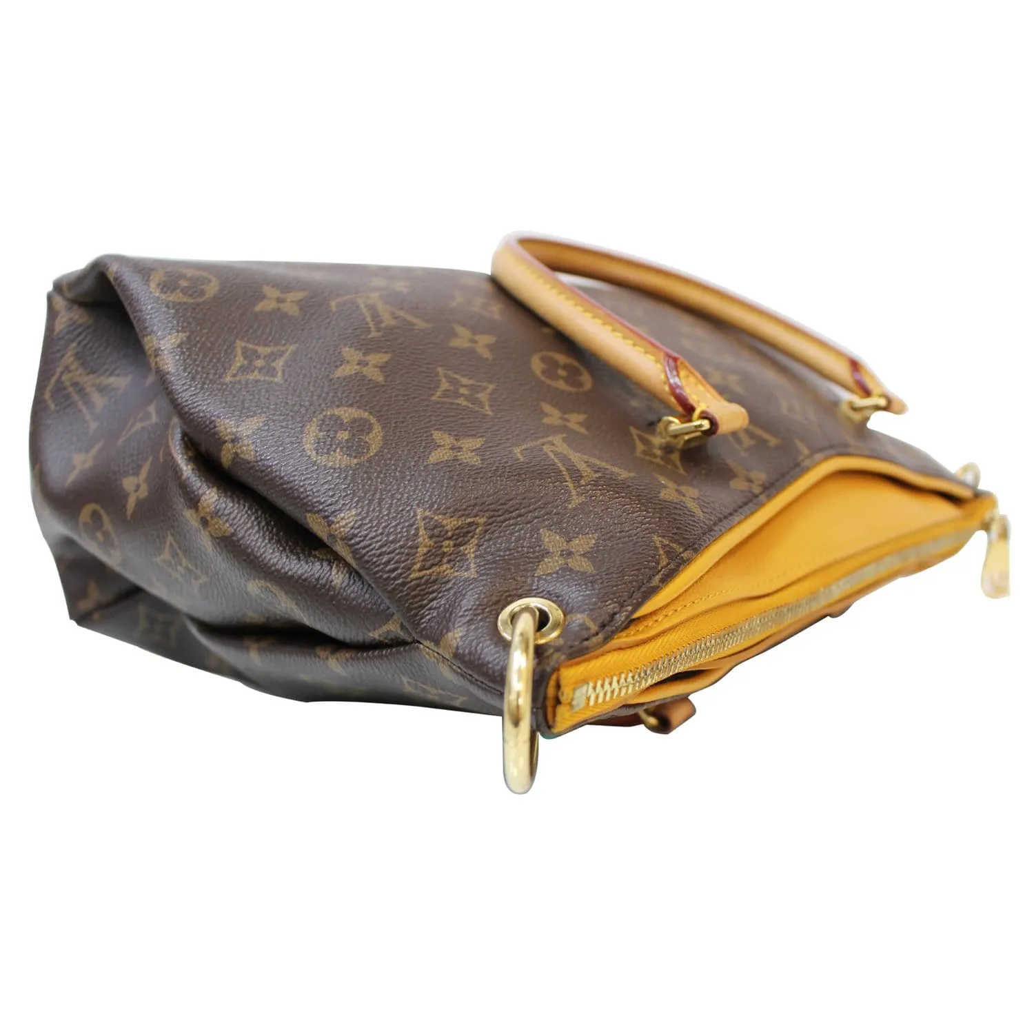 LOUIS VUITTON Pallas Monogram Canvas 2Way Shoulder Bag Brown - 20% OFF