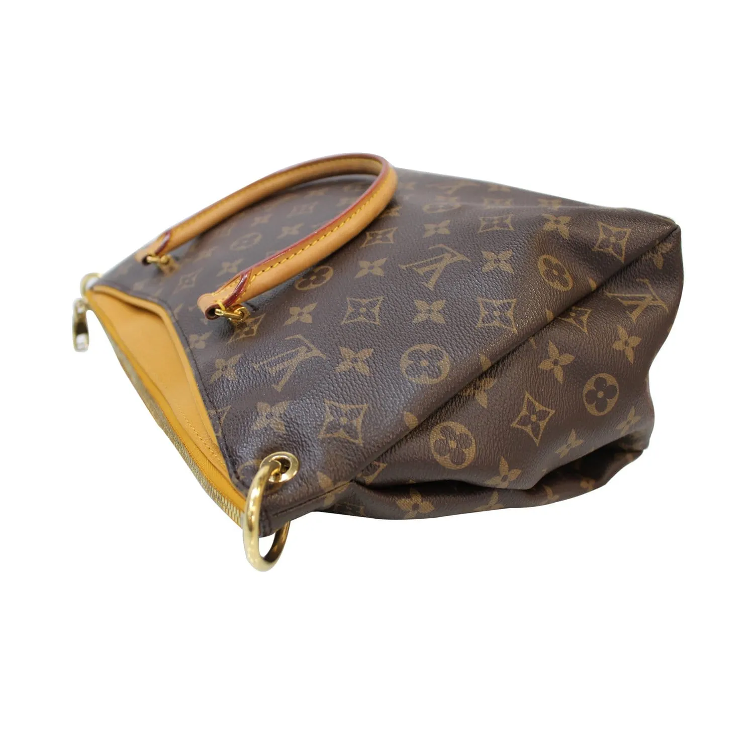 LOUIS VUITTON Pallas Monogram Canvas 2Way Shoulder Bag Brown - 20% OFF