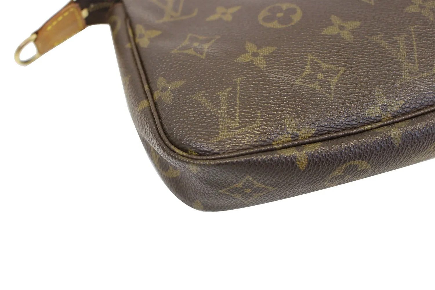 LOUIS VUITTON Pouch Monogram Canvas Pochette Accessoires Long Strap