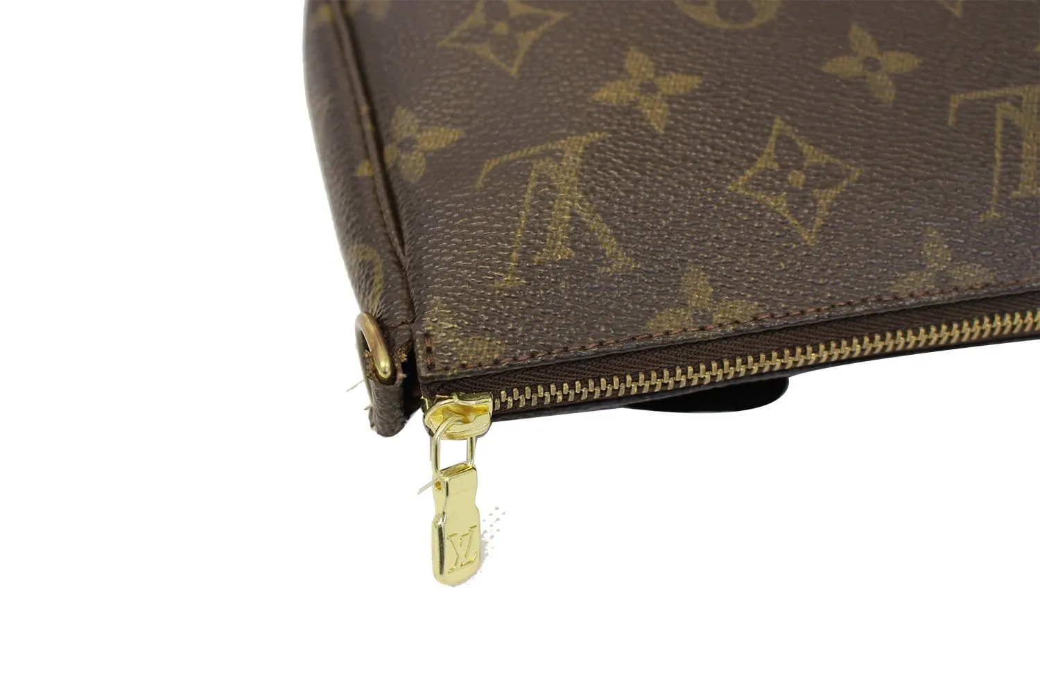 LOUIS VUITTON Pouch Monogram Canvas Pochette Accessoires Long Strap