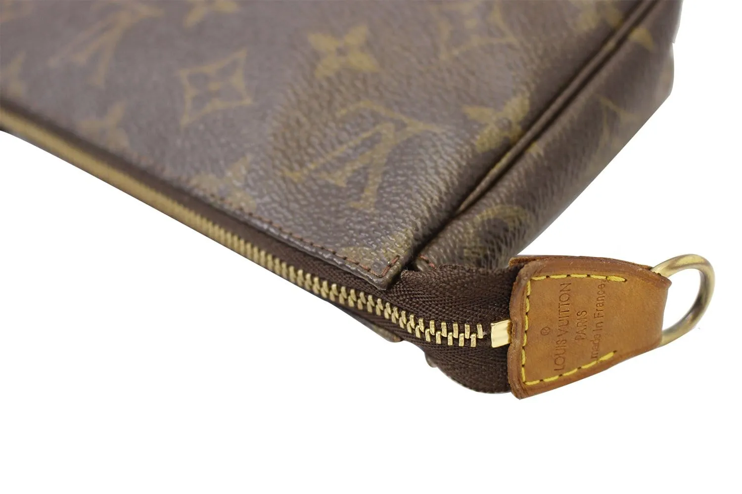 LOUIS VUITTON Pouch Monogram Canvas Pochette Accessoires Long Strap