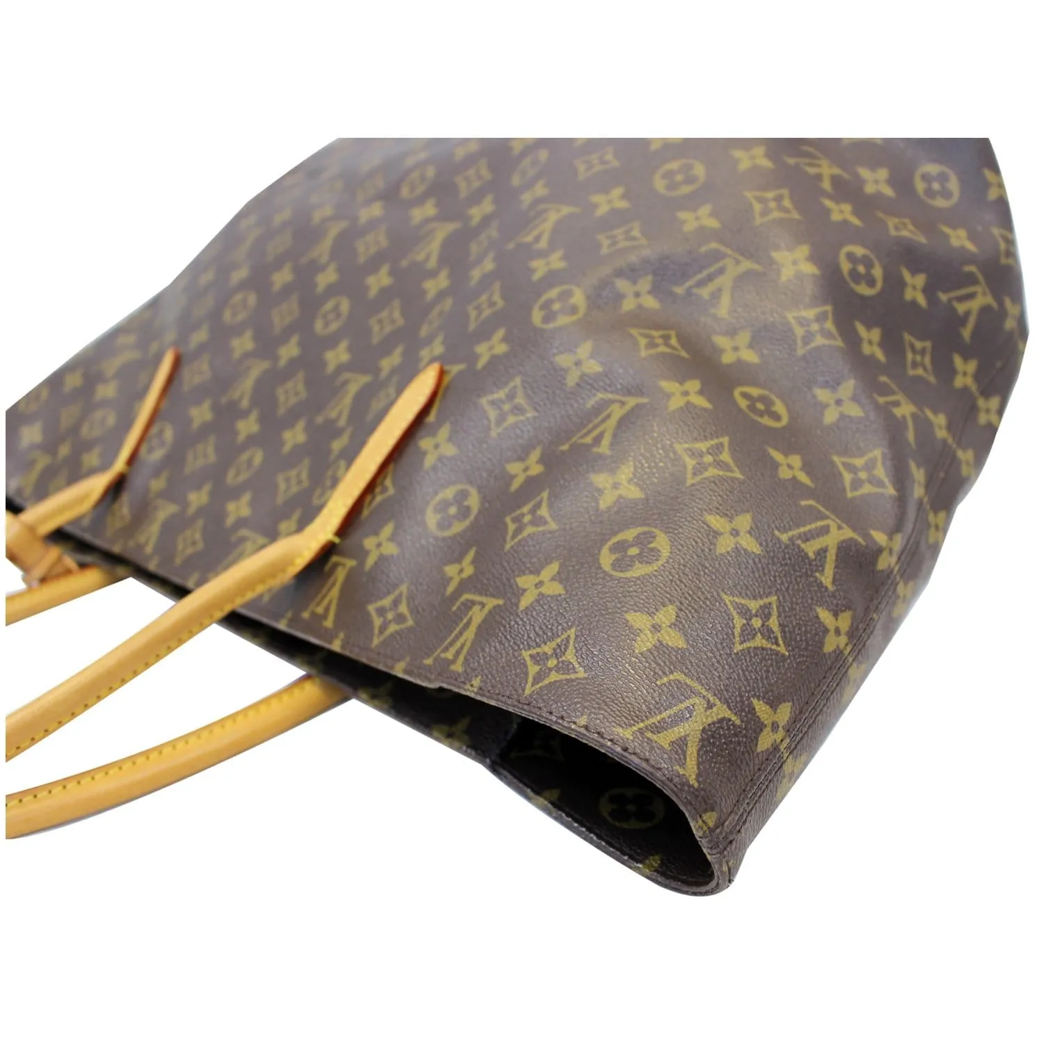 LOUIS VUITTON Raspail GM Monogram Canvas Shoulder Bag Brown